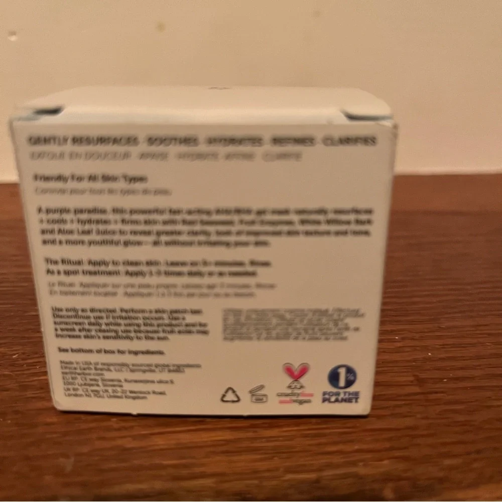 Earth Harbor Glow Juice Refining Enzyme Mask 2fl oz